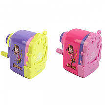 Чинка механічна Deli ER10004 мікс "Explora" з дзеркальцем, фото 2