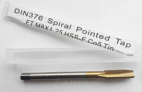 Din 376 мітчик метричний, штучний (шліфований профіль різьби) 16х2 Р6М5К5 TiN