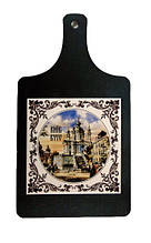 Дошка обробна з темного дерева з Вашим дизайном