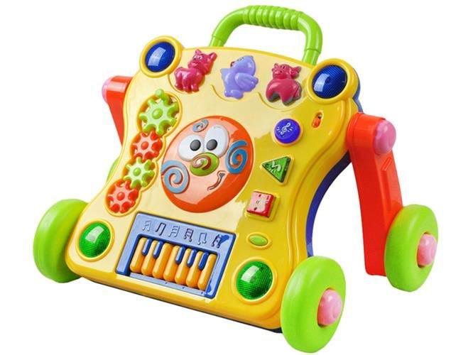 Дитяча інтерактивна панель Run Li Toys на коліщатках з музичним і звуковим супроводом