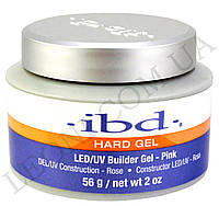 Конструирующий прозрачно-розовый гель IBD LED/UV Builder Gel Pink (56 г)