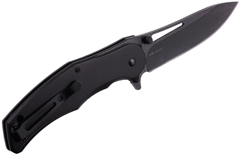 Ніж складний з довгим клинком, є кліпса,з зображенням дракона, зручно носити на одязі