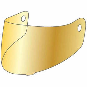Візор (Скло) для шоломів LS2 FF399 Valiant дзеркальний (золотистий)