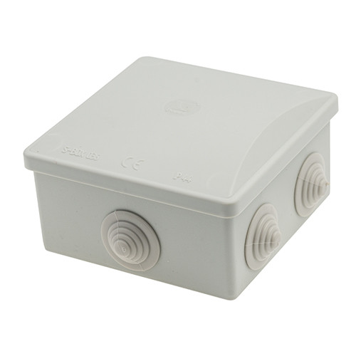 Коробка розподільна Pawbol S-BOX 036 80x80x50 IP44 6-вводів