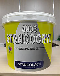 Фарба акрилова для всіх типів фасадів 4006 Stancocryl Stancolac 100%