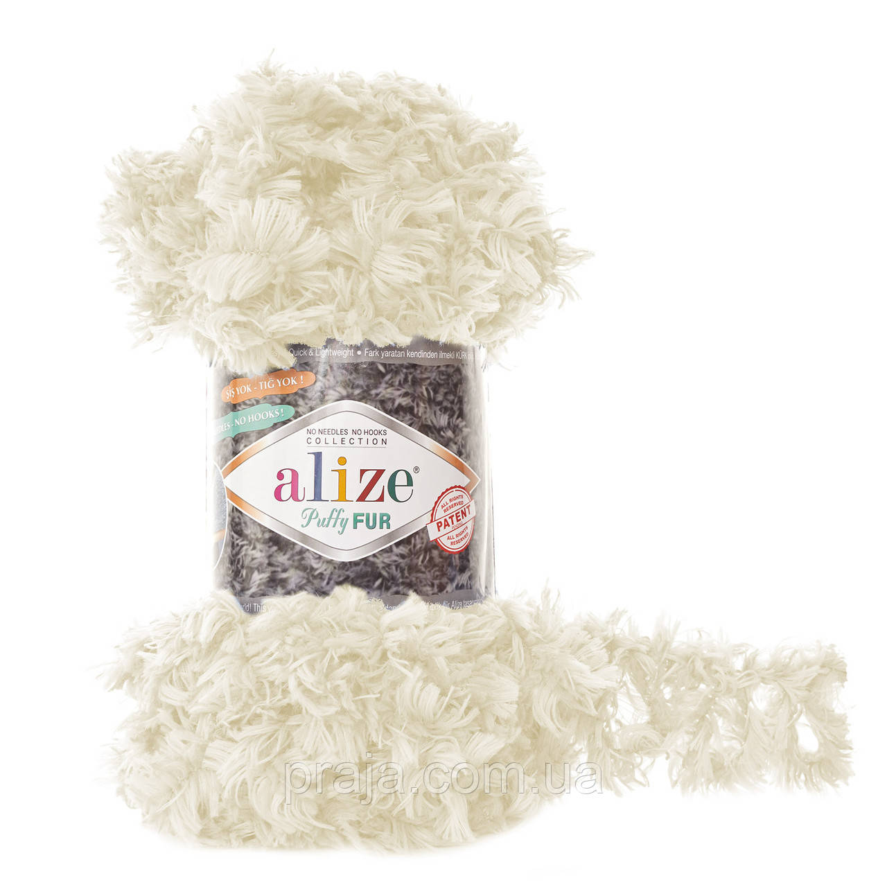 Alize Puffy Fur (Пуфі фур) - 6113 молочний