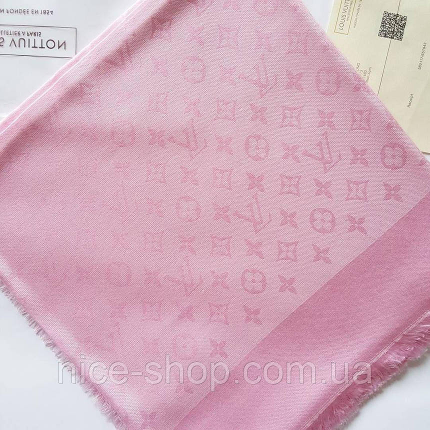 Хустка Louis Vuitton ніжно-рожевий, фото 1
