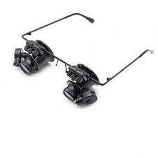 Ювелірні окуляри MAGNIFIER 9892A-II Led 20x, фото 3