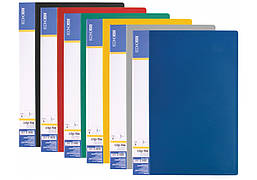 Папка з боковим притиском Economix, асорті