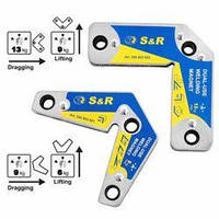 Набір зварювальних магнітів S&R 2 шт (290803000)
