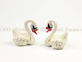 Фігурки з мастики — Пара лебедів  65, Н65