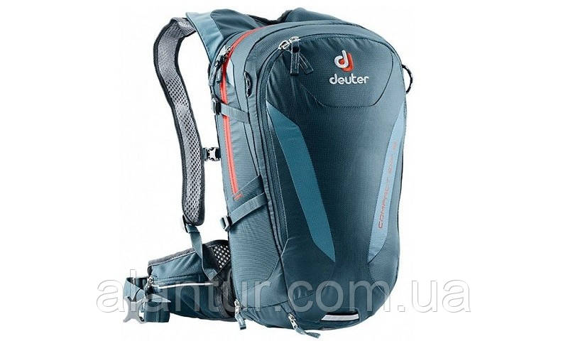 Велосипедний рюкзак Deuter Compact EXP 16 л з вентильованою спинкою, колір 3386