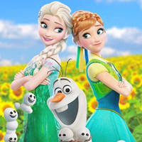 "Холодне Серце: Свято" - Гірлянда Букви довжина - до 2м., АНГЛ