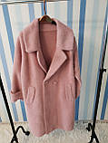 Жіноче осіннє пальто з вовни альпака, фото 2