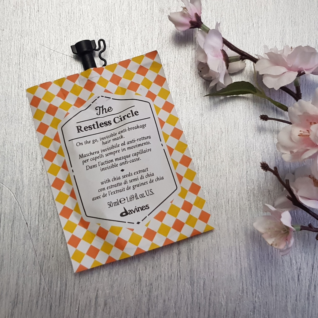 Невидима маска проти ламкості волосся Davines The Restless Circle Hair Mask 50 мл