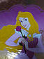 Повітряна куля фольгований круглий з малюнком "Принцеса з квіткою", фото 3