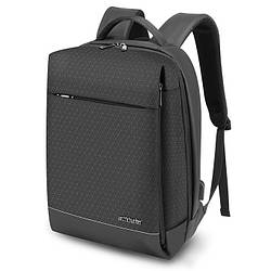 Міський рюкзак Arctic Hunter B00348 з USB-портом, RFID-захистом і жорстким каркасом, 22 л