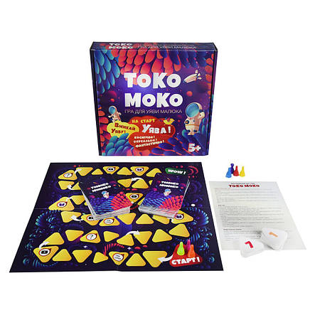 Настільна гра Токо-моко на уяву (укр) «Strateg» (30257), фото 3
