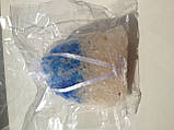 Осушувач повітря у формі мішечка з органзи з силікагелем і індикаторами синього кольору, фото 3