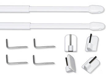 Міні карниз Кафе Marcin Dekor 60-80 см білий