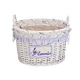 Кошик Natural House "Лаванда" з ручками, 36х26х26 см (EW-24 M), фото 2