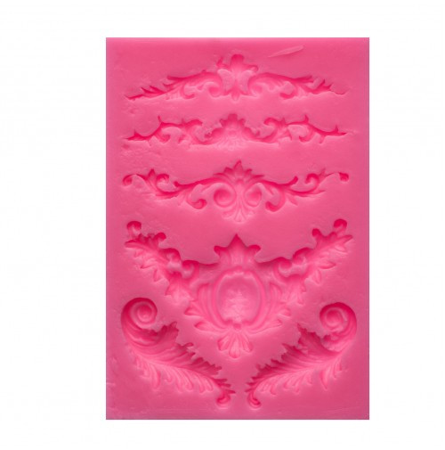Силіконовий молд "Вензелі" 12.5х8.9 см