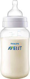 Дитяча пляшечка для годування новонароджених Avent Anti-colic, 330 ml (3m +)