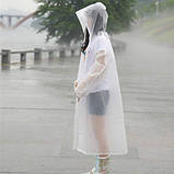 Плащ-дощовик EVA Raincoat Унісекс Білий, фото 4