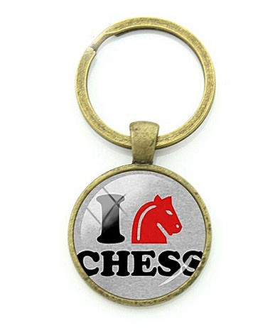 Брелок для ключів Шахи I love chess
