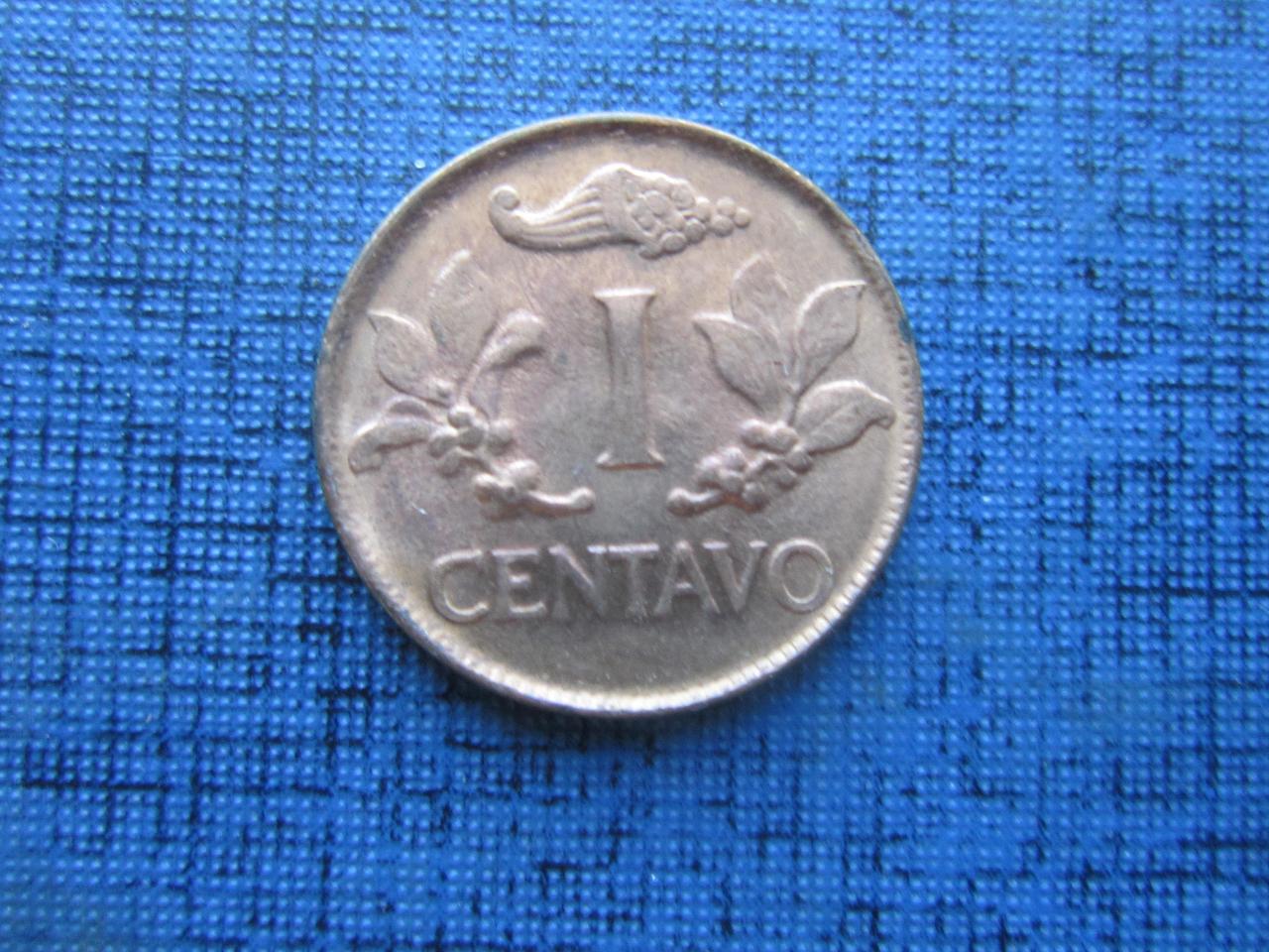 Монета 1 сентаво Колумбия 1967 1969 1970 три года цена за 1 монету - фото 1 - id-p385928451