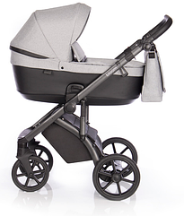 Дитяча універсальна коляска 2 в 1 Roan Bloom Silver chevron (Роан Блум, Польща)