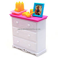 Дитяча іграшкова меблі Глорія Gloria для ляльок Барбі Дитяча кімната 9929. Облаштуйте ляльковий будиночок, фото 6
