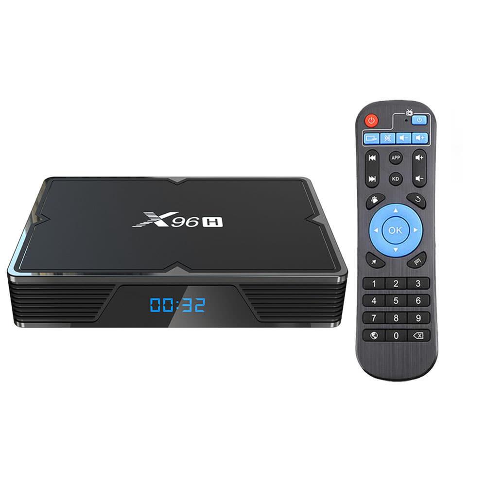 X96H 4/32, Allwinner H603, Android 9, Смарт ТВ-приставка, Smart TV Box Без налаштування