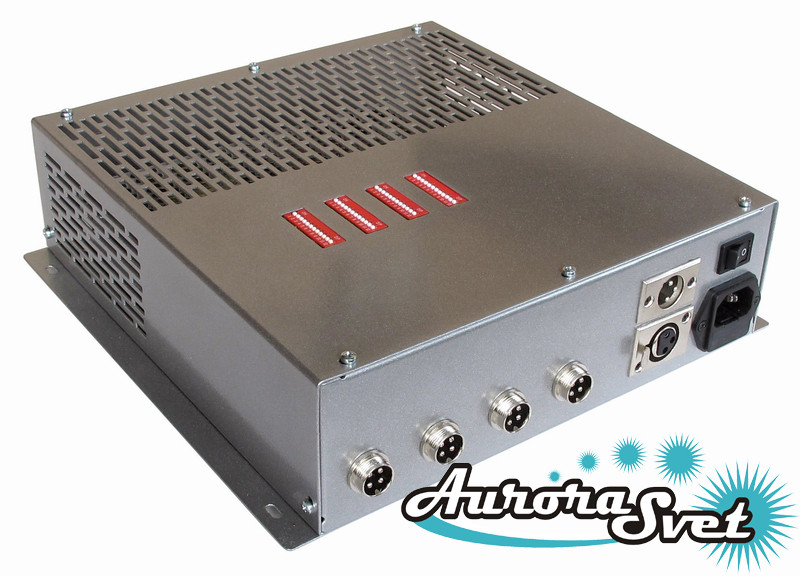 БУС-4-04-350MW блок керування чотириколірними світлодіодними світильниками, кол-во драйверів — 4