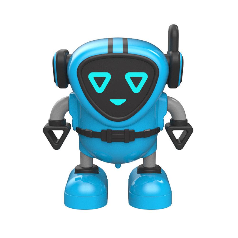 Інерційна іграшка мікроробот, машинка, дзиґа JJRC R7 DouDou Inertia Gyro блакитний (JJКС-R7B), фото 1