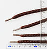 Шнурки круглі 100 см коричневі, фото 3