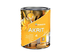 Фарба латексна ESKARO AKRIT 4 інтер'єрна 0,95 л