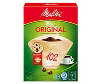 Фильтр-пакет для кофе Melitta Aroma Zones 102 бумажный бежевый 80 шт