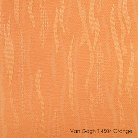 Вертикальні жалюзі Vangogh t-4504 orange