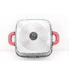 Казан-Каструля квадратне мармурове покриття 24x24 А-Плюс 1473, фото 3