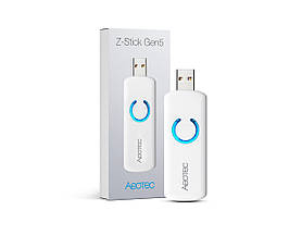 USB адаптер Z-Wave Plus з акумулятором Aeotec Z-Stick Gen5+ - ZW090-C