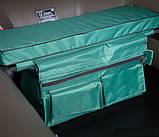 М'яке сидіння для човна + сумка рундук, наповнювач поролон 940*240*100 мм, фото 4