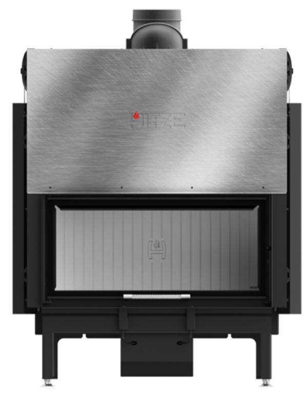 Камінна топка HITZE ARDENTE 90X41.G Гільйотина
