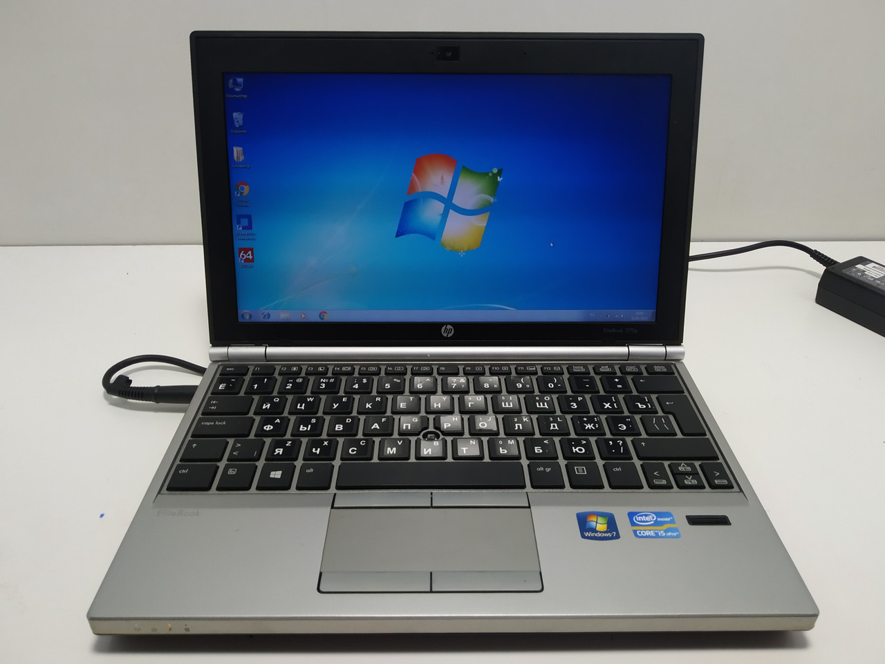 11,6" Компактний і потужний HP EliteBook 2170p, i5 3427u 2.8, 4 ГБ DDR3, 128 (240) ssd, АКБ до 5 год, готовий до роботи
