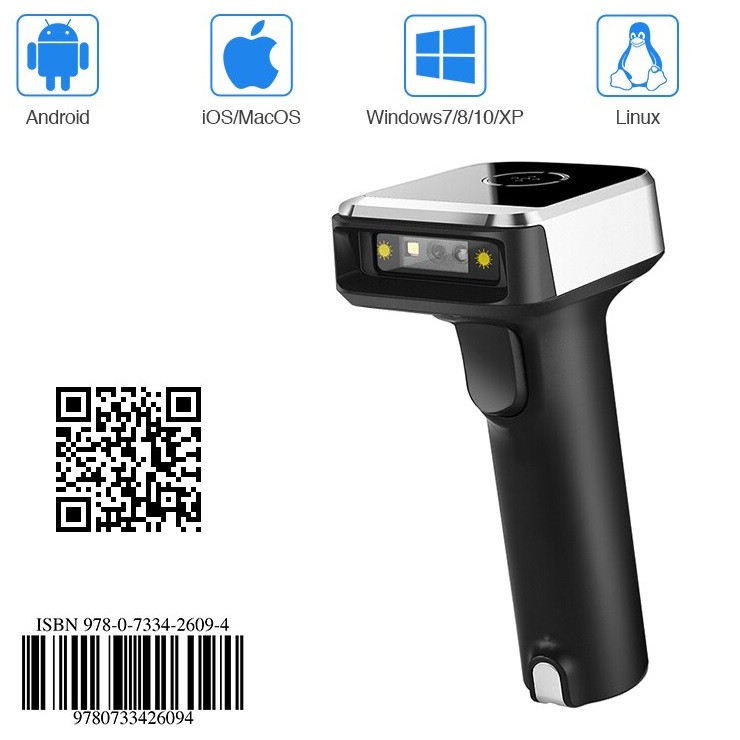 ✅ LEMMIX 1900DB Bluetooth сканер 2D/QR штрих-кодів