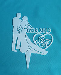 Топер для торта з датою