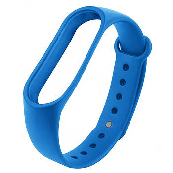 Ремінець Colored Strap для Xiaomi Mi Band 3 / 4 Світло-синій