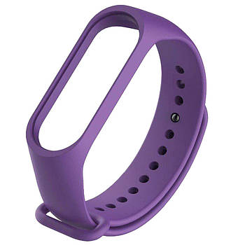 Ремінець Colored Strap для Xiaomi Mi Band 3 / 4 Фіолетовий