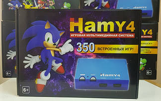 Ігрова приставка HAMY4 чорна Sega Mega Drive 2 + Dendy