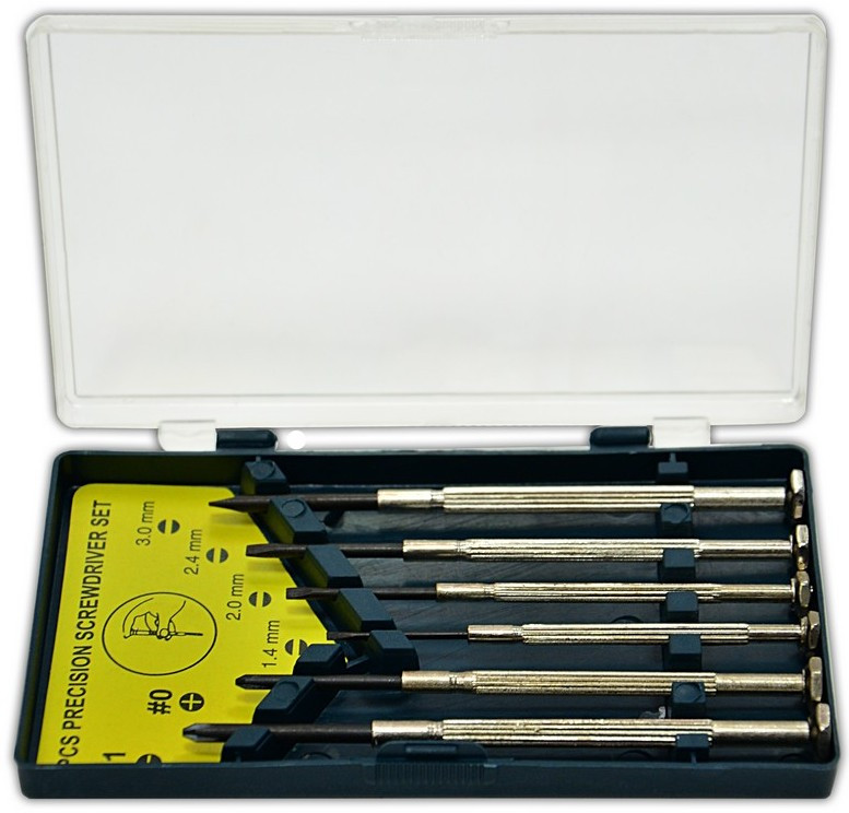 Викрутки годинникові Technics у футлярі 6 шт (47-540)